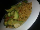 A picture of Vegetable indomie#cookingwithtomatoescontest.