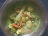 A picture of Vegetable broth Stew.