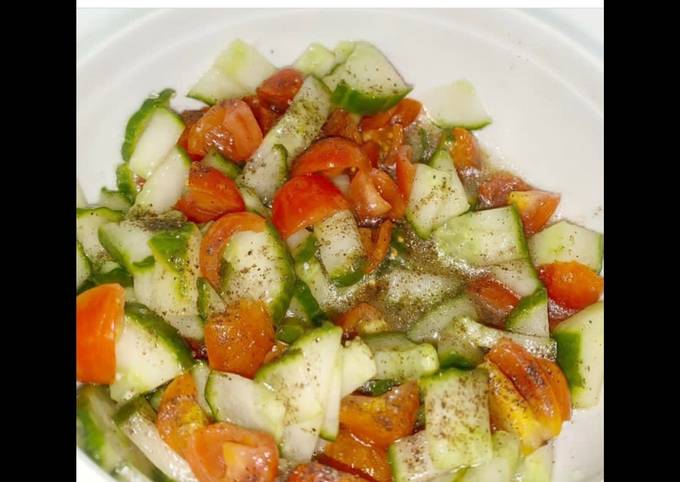 A picture of Cucumber Salad.