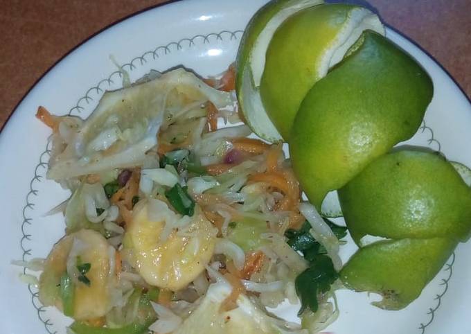 A picture of Cabbage Fruits salad.