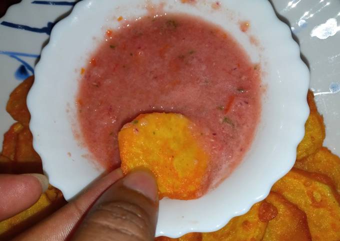 A picture of Tomato dip.