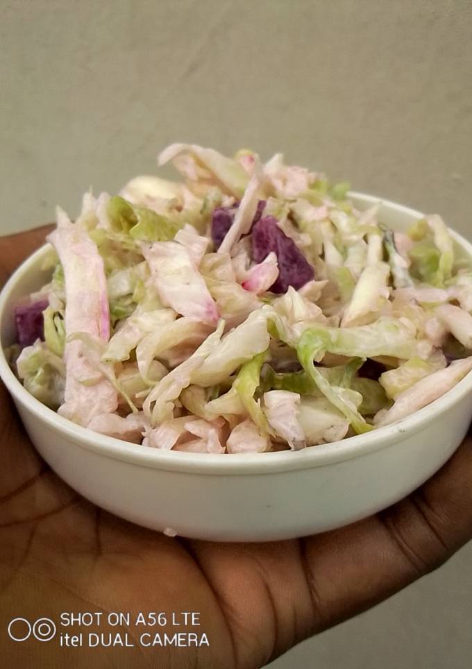 A picture of Creamed Beet Root Salad.