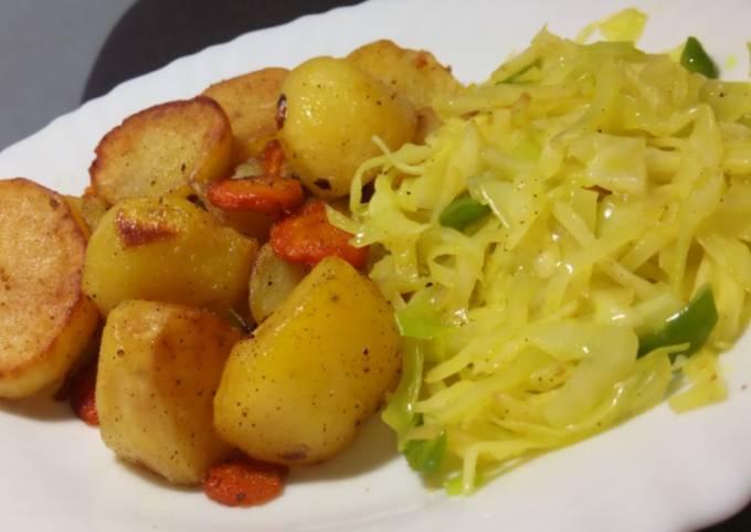 A picture of Simple sauteed cabbage #authormarathon.