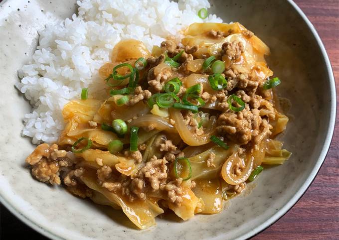 A picture of Mince & Cabbage Curry Stew.