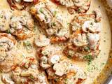 A picture of Creamy Chicken Mushroom.