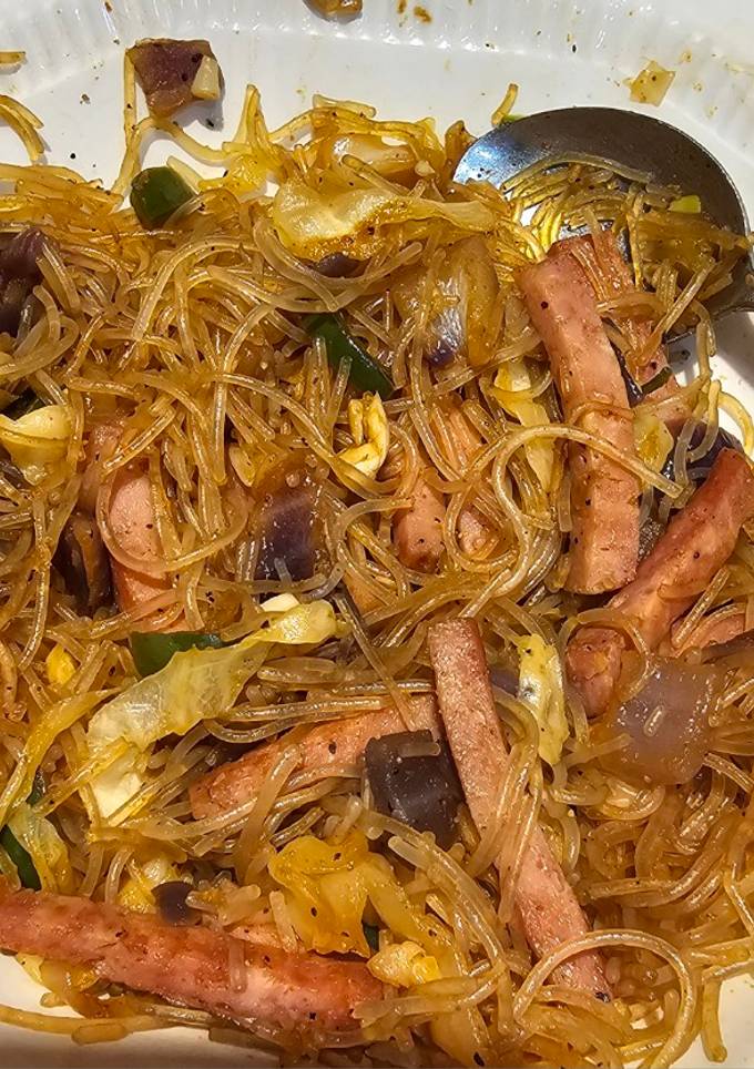 A picture of Cajun Spam Vermicelli.