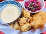 รูปของ Peru Jalea 🍤ซีฟู้ดทอดกรอบแกล้มสลัดหอมแดงมะเขือเทศแบบเปรู 🍋🍎🍤🌶️