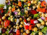 A picture of #January2026 Chickpea salad.