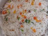 A picture of Vegetable rice.