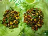 A picture of Mix Vegetable Lettuce Wrap#themechallenge.