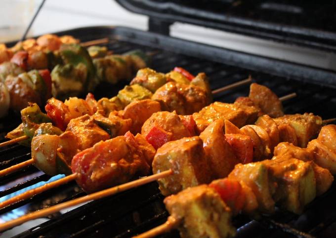 A picture of Vegetable Paneer Tikka Grill.