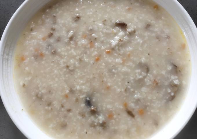 A picture of Mushroom Porridge.