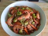 รูปของ กุ้งผัดบล็อกโคลี่
