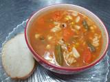 A picture of Winter Vegetable Soup.