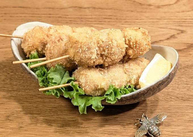 A picture of ★ Cherry tomato pork KUSHI-KATSU ★.