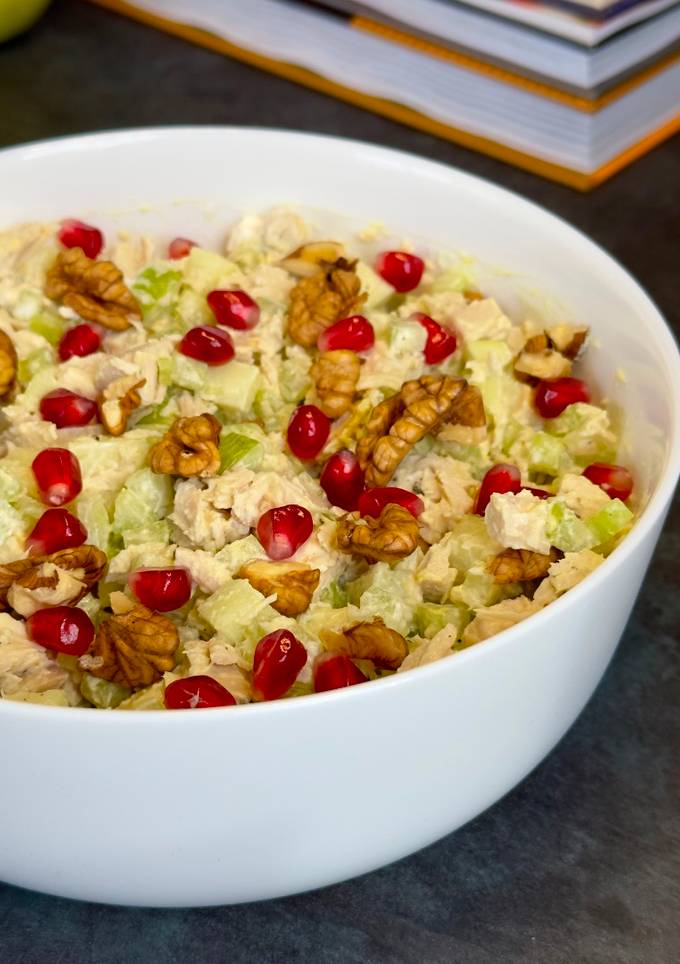 A picture of Crunchy Chicken & Apple Salad.