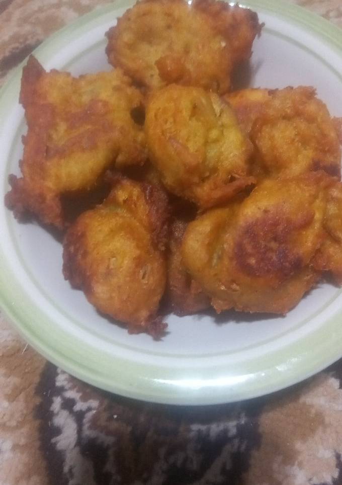 A picture of Sweet potato akara(kosain dankalin hausa)😋.