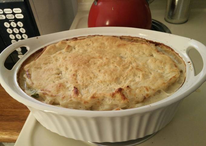 A picture of Simple Chicken Vegetable Pie.