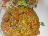 A picture of Vegetable rice.