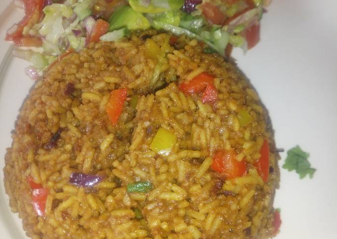 A picture of Vegetable rice.