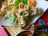 A picture of Crispy and Light: Vegetable and Mushroom Tempura.