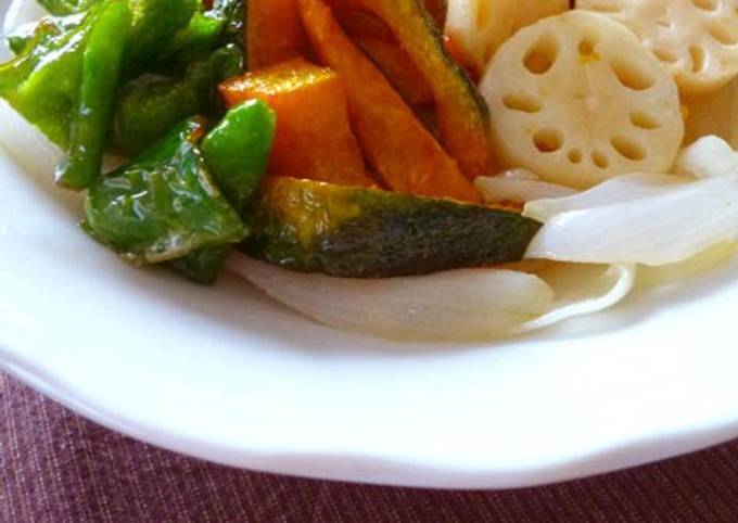 A picture of Nanban-Style Vegetables - For When You Want to Eat Lots of Veggies!.