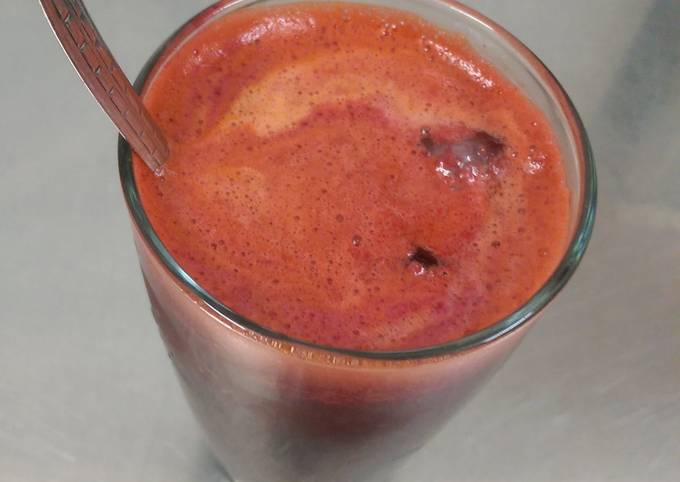 A picture of Amazing Vegetable Juice For Healthy Glowing Skin.