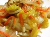 A picture of ☆ Easy ☆ Cod and Vegetables in Ankake Sauce.