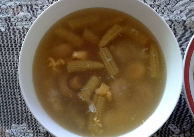 A picture of Mixed Vegetable Soup.