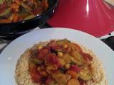 A picture of Vickys Moroccan-Style Root Vegetable Tagine, GF DF EF SF NF.