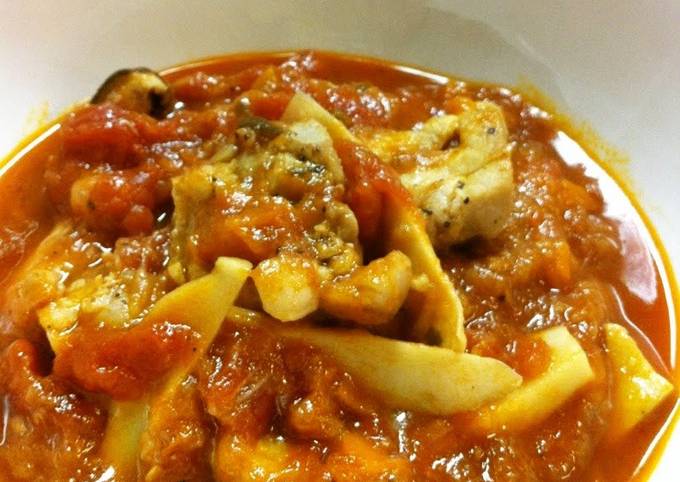 A picture of Chicken & Tomato Stew from Vegetable Soup.