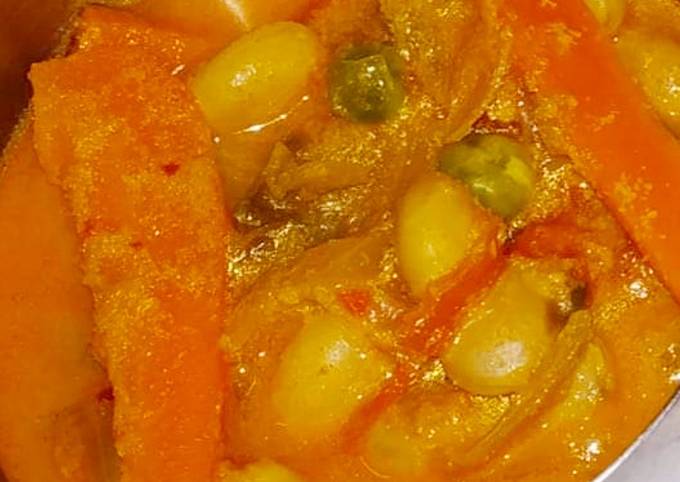 A picture of Vegetable curry.