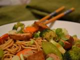 A picture of Vegetable Chow Mein - Stirfried Noodles.