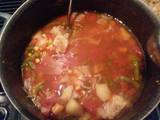 A picture of Mima's Hearty Vegetable Soup.