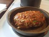 A picture of Chicken vegetable melody meatloaf.