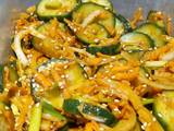 A picture of Cucumber Kimchi Salad.