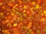 A picture of Grandpa's Vegetable Soup.