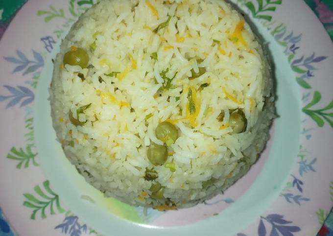 A picture of Vegetable rice 1.