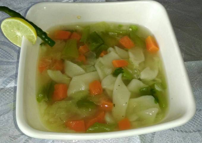 A picture of Vegetable Soup.