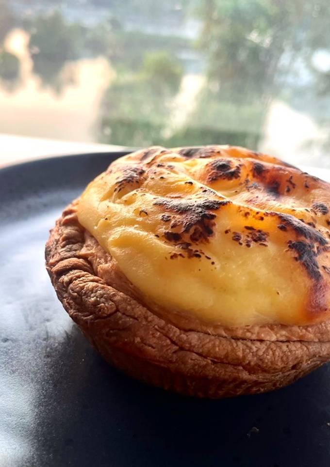 รูปของ Flan Puff Pastry🍮🥧คัสตาร์ดแป้งพัฟแบบครัวซองต์🥐