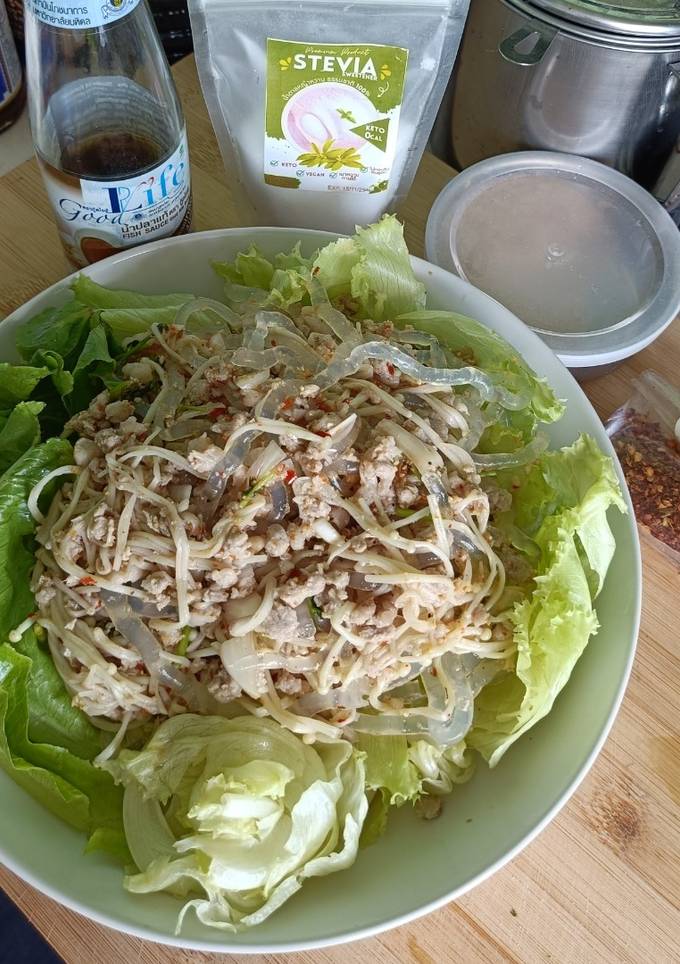 รูปของ ลาบเส้นแก้ว
