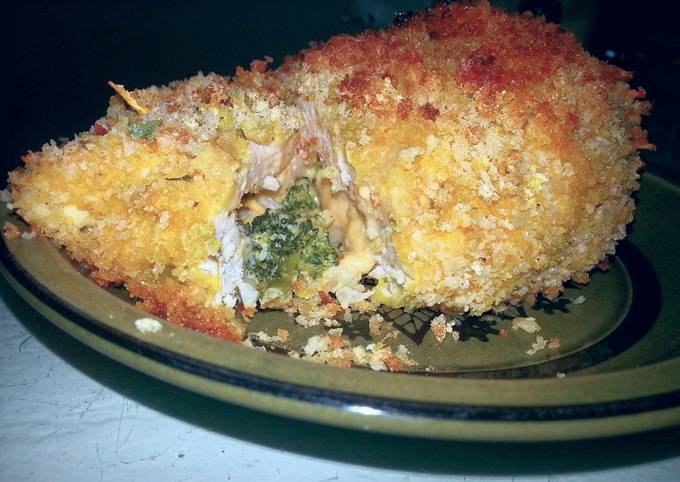 A picture of Cheesy Vegetable Stuffed Chicken Breast.