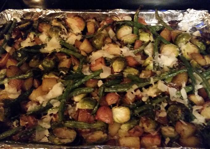 A picture of Roasted Vegetable Medly.