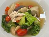 A picture of Freya’s Chicken and Vegetable Broth (chicken soup).