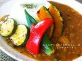 A picture of Lunch at Home! Summer Vegetable Curry.