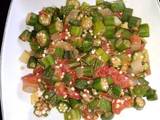 A picture of Okra.