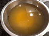 A picture of Vegetable soup stock.