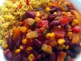 A picture of Vickys Slow-Cook Vegetable Chilli, GF DF EF SF NF.