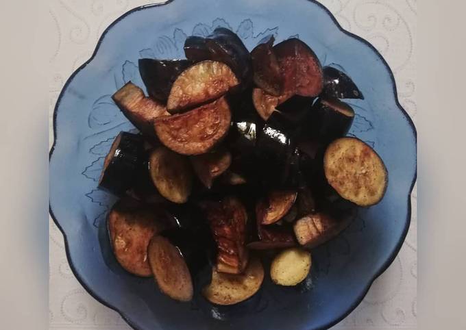 A picture of Fried Eggplants.