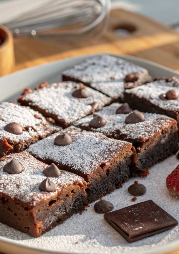 A picture of Decadent Homemade Brownies – A Chocolate Lover’s Dream!

Brownie Recipe.